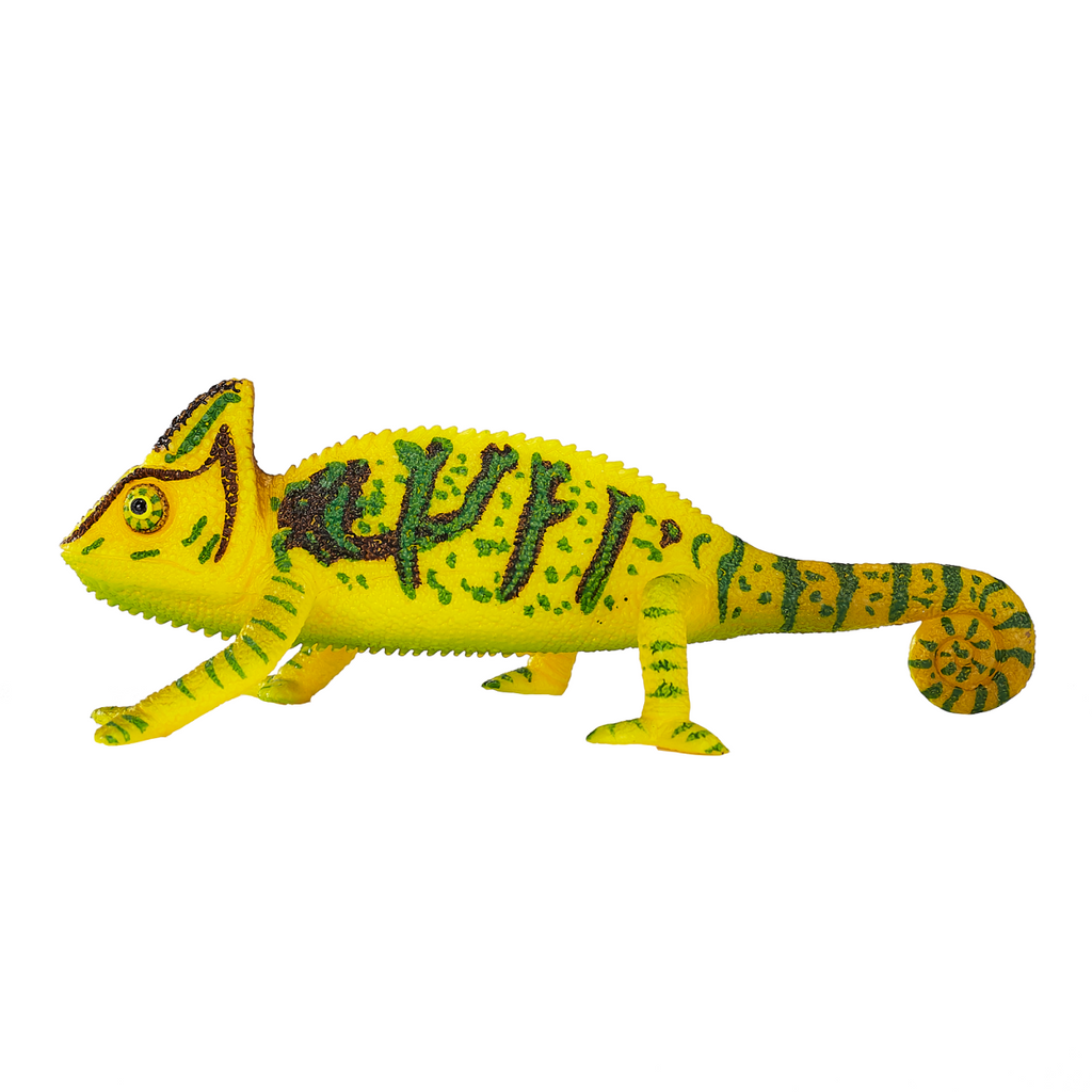 Chameleon Toy  Realistic Reptile Model
