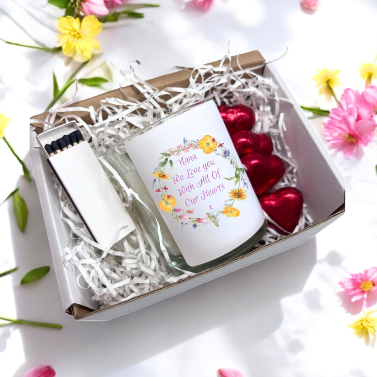 Nana We Love You Candle Gift Set
