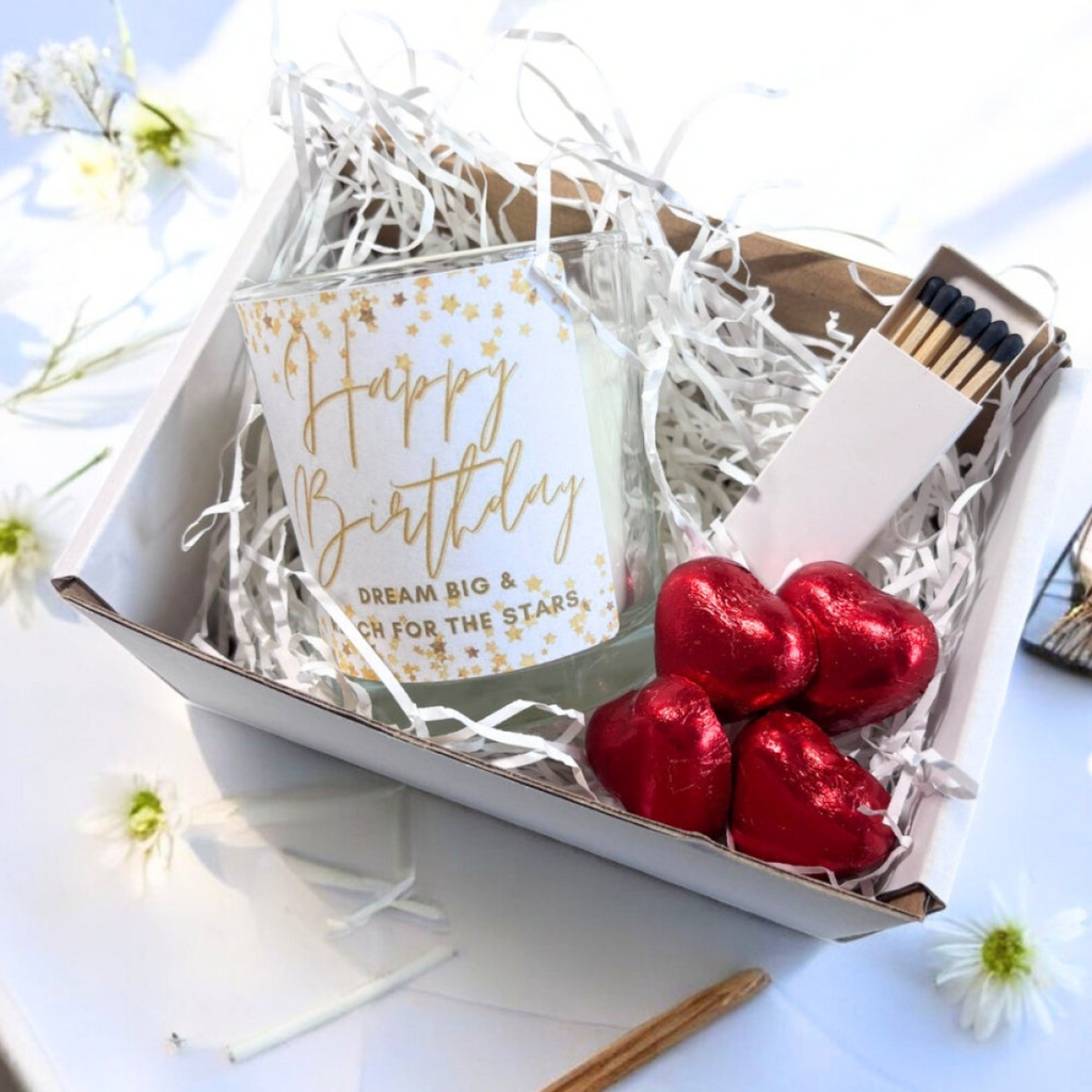 Happy Birthday Dream Big Candle Gift Set