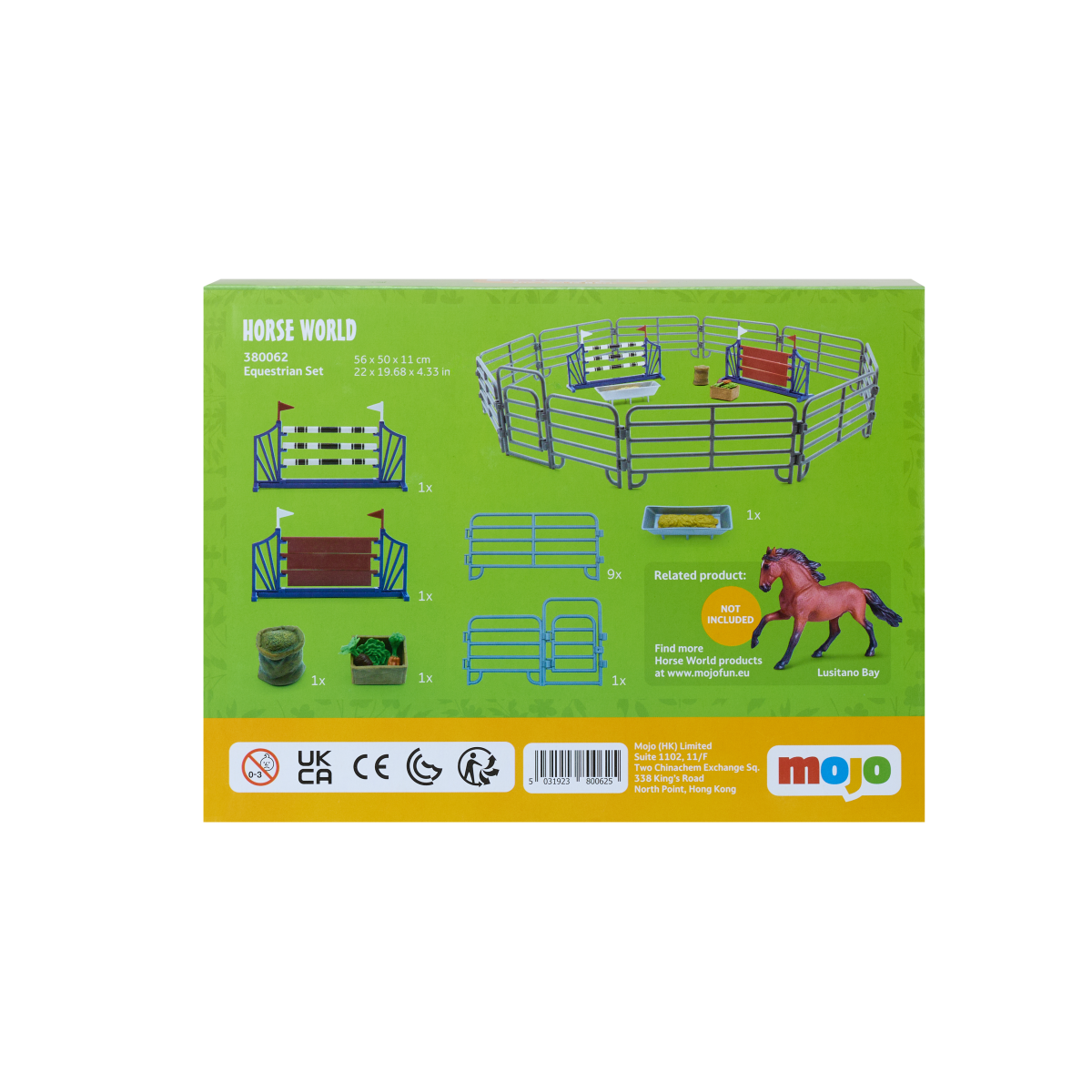Equestrian Ring Playset  Horse Riding Toy Set