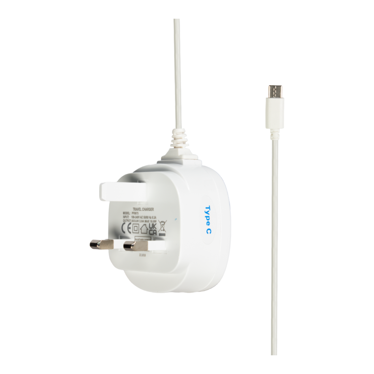 Panther Force 2Amp Main Charger For Type-C