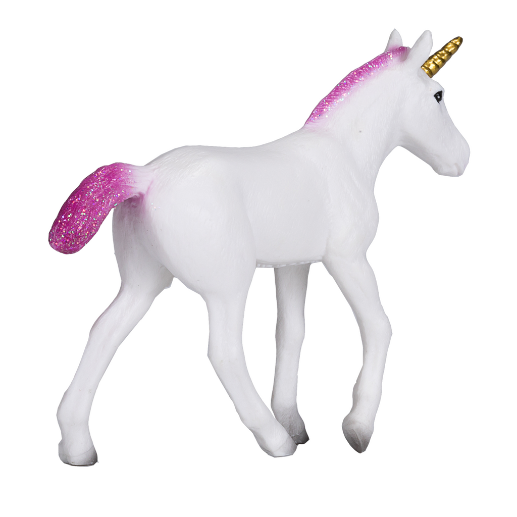 Unicorn Baby Toy  Fantasy Mythical Horse Figure