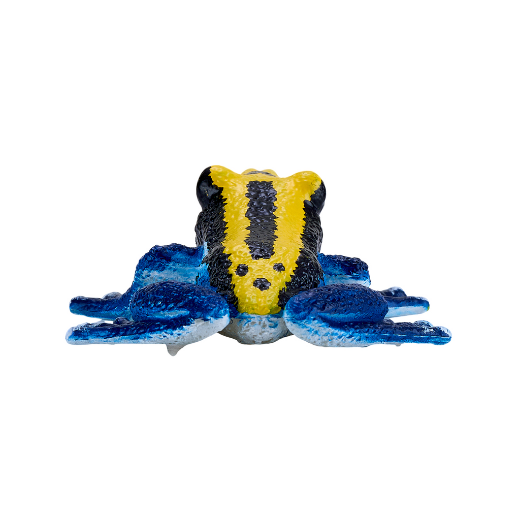 Poison Dart Frog Blue Toy  Realistic Rainforest Amphibian