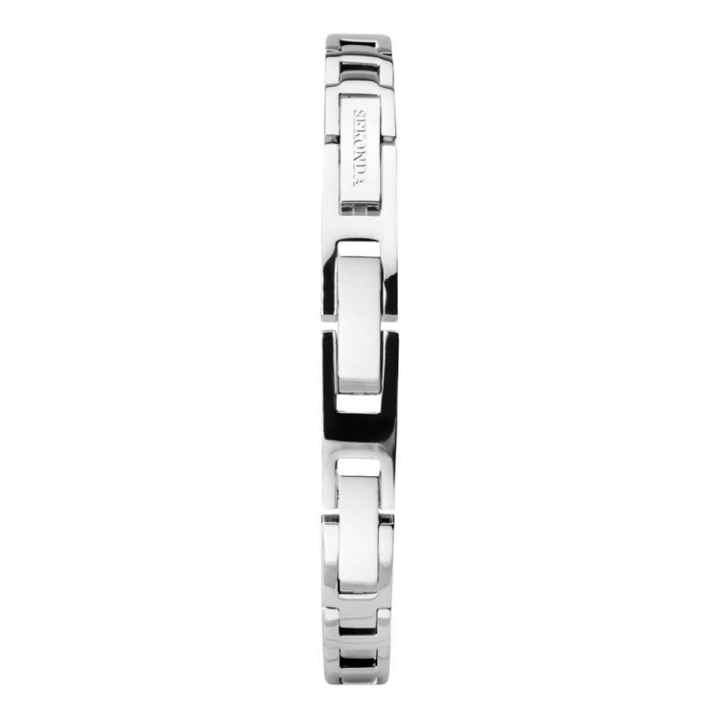 Sekonda Seksy Ladies Bling Round White Dial & silver stone Stainless Steel