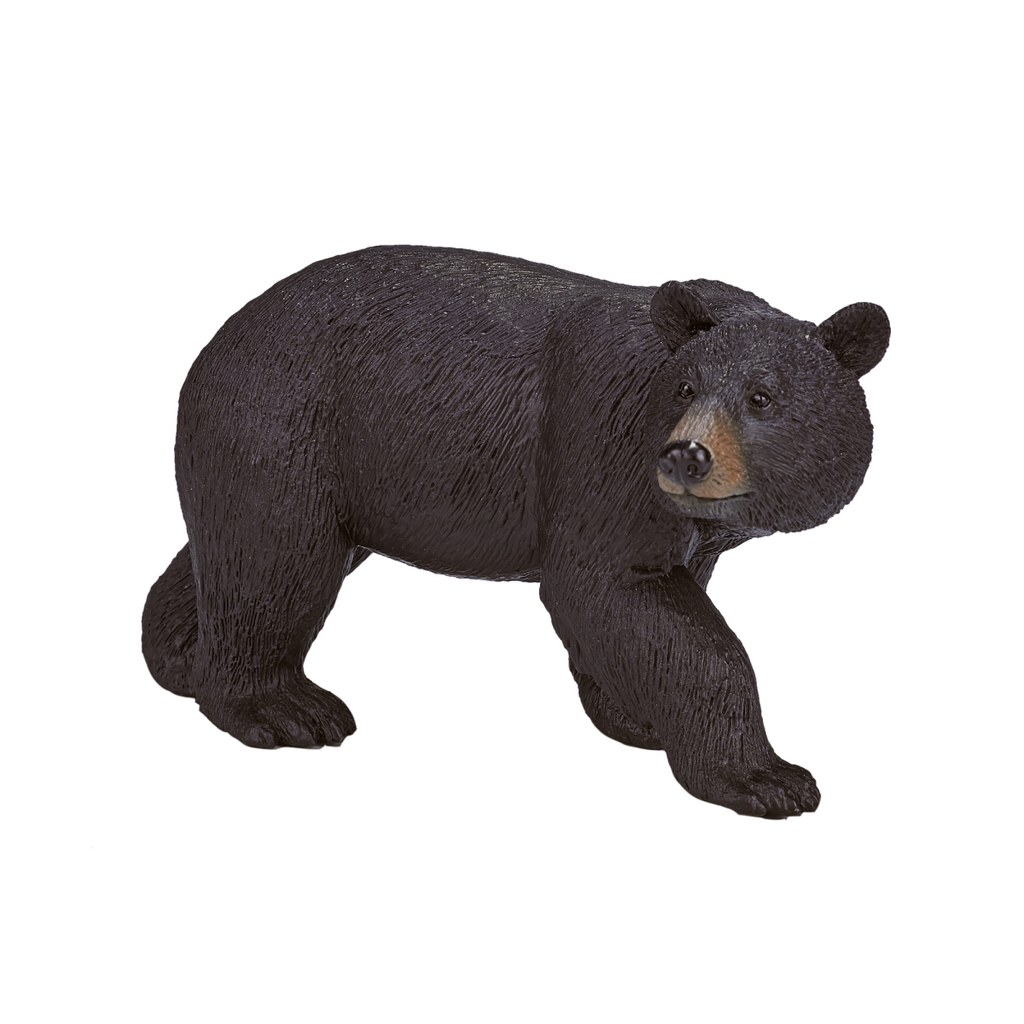 American Black Bear Figurine  Realistic Wildlife Model
