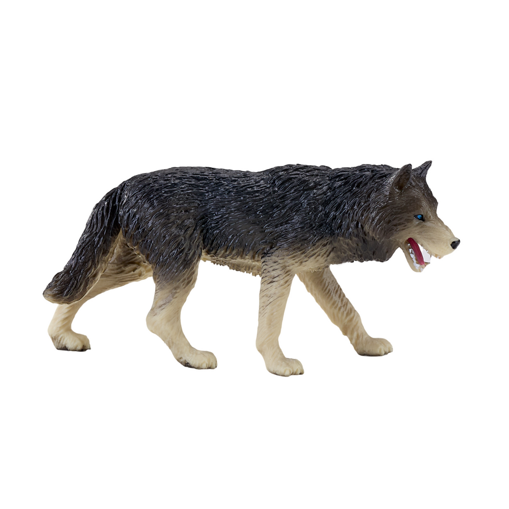 Timber Wolf Toy  Realistic Wildlife Animal Figurine