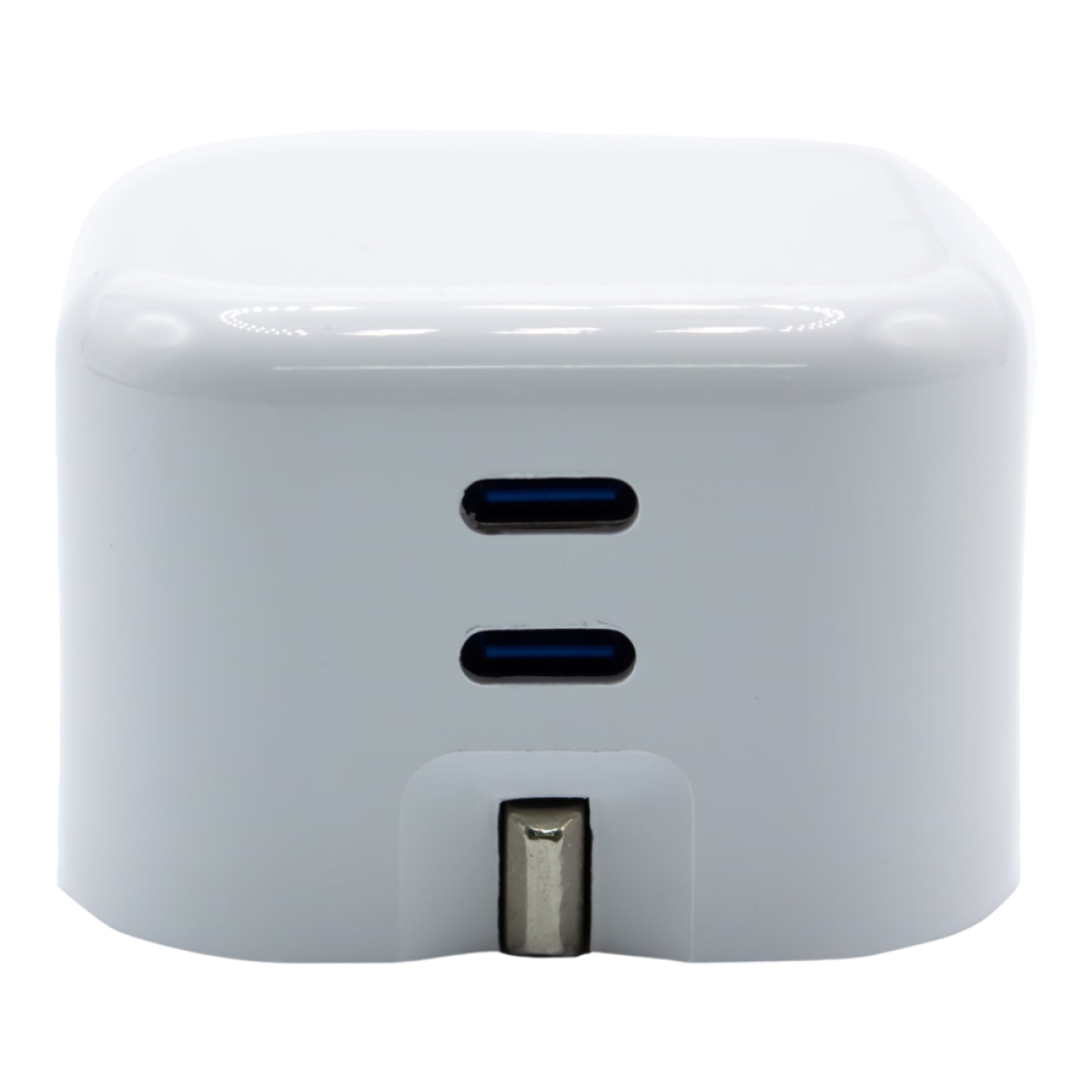 Panther Force 45W Folding Plug (2× USB-C Ports) – Fast Charging