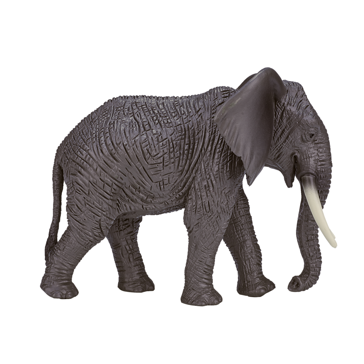 African Elephant Toy  Realistic Wildlife Figurine