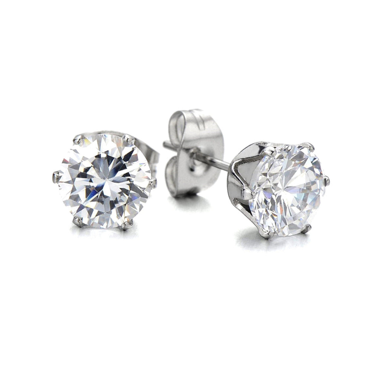 40th Birthday Cubic Zirconia Earrings Gold Balloons Mini Gift Hamper