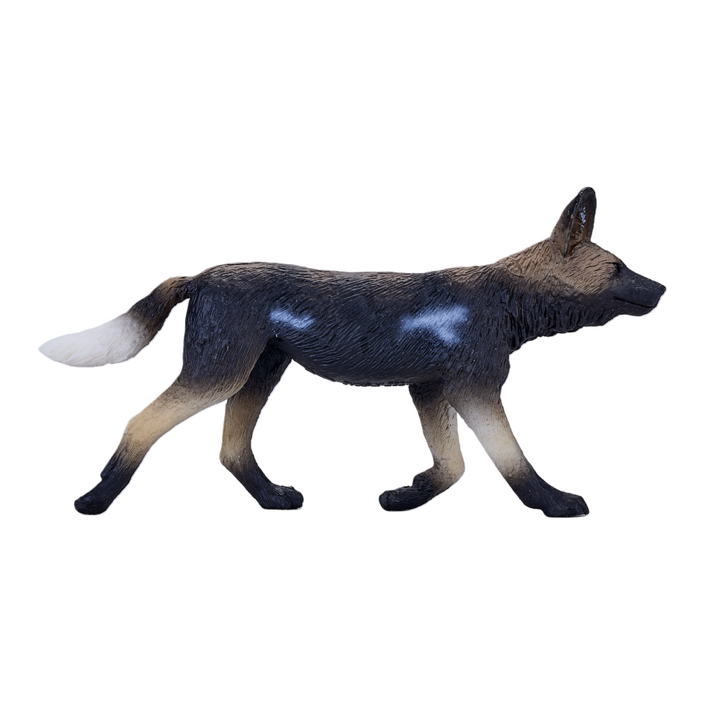 African Painted Dog Toy  Realistic Wildlife Animal Model