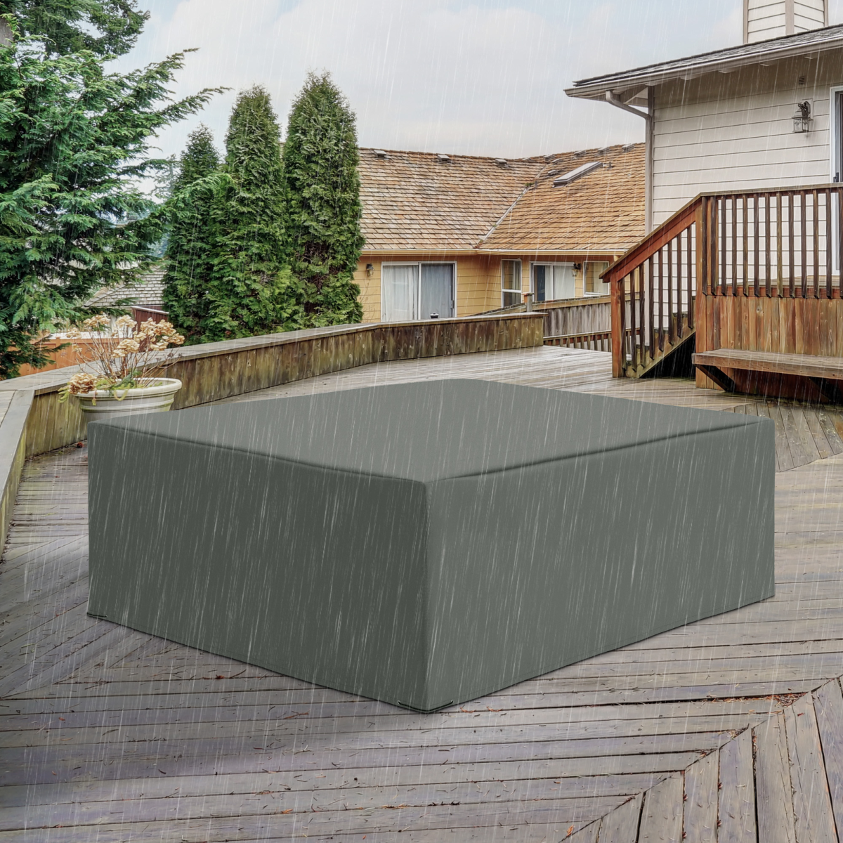 275x205cm Garden Furniture Cover Water UV Resistant Oxford Fabric