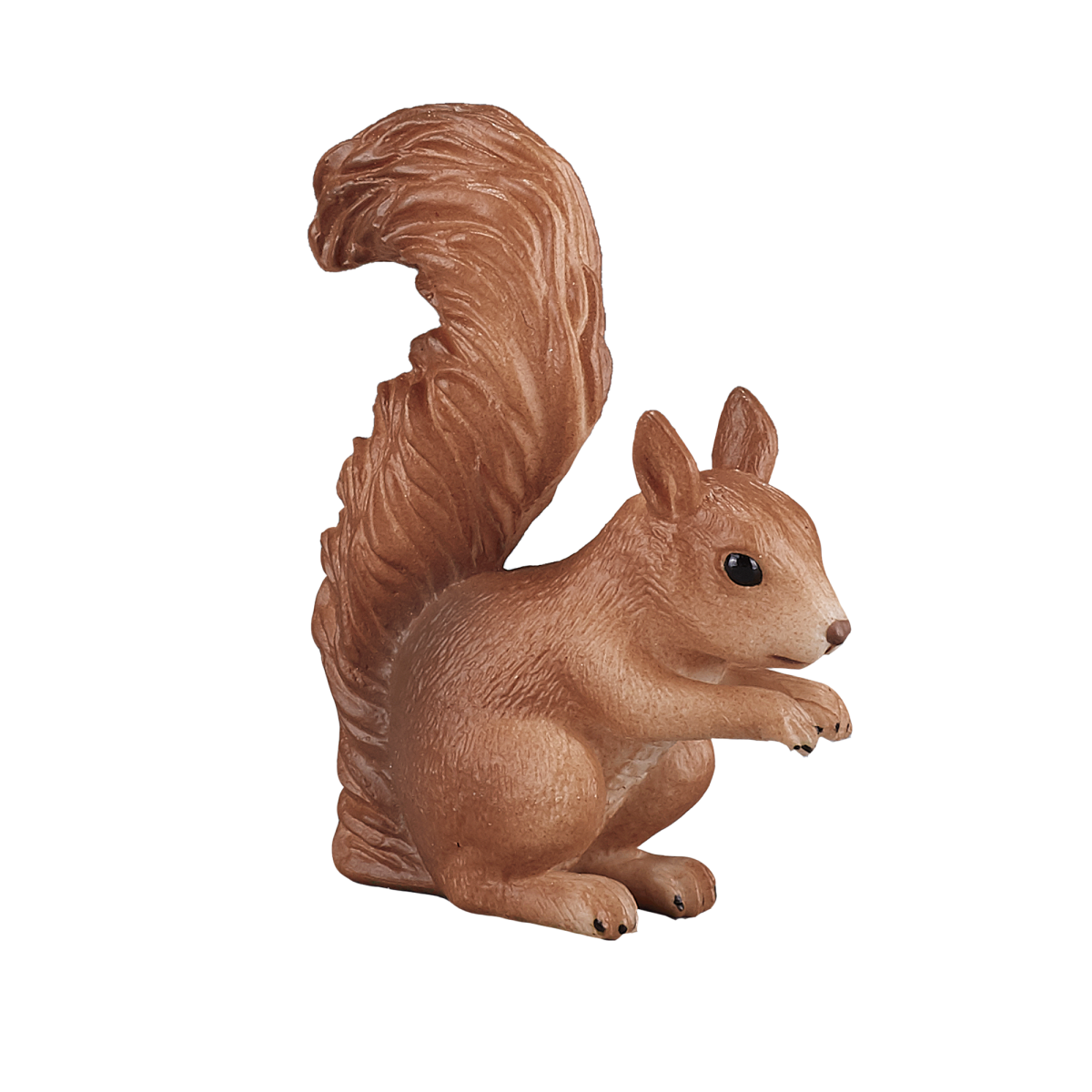 Squirrel Standing Toy  Realistic Woodland Animal Model
