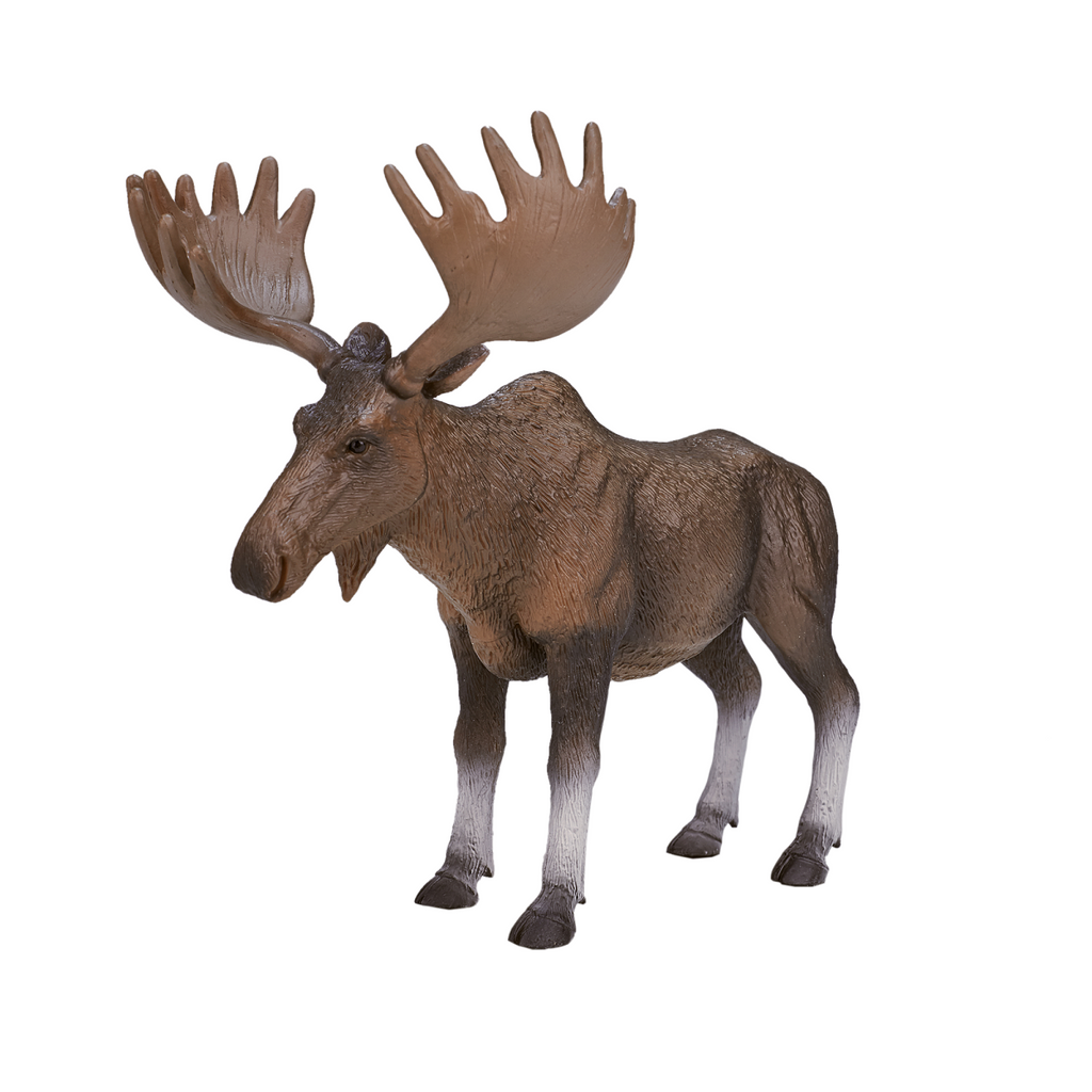 Moose Toy  Realistic Woodland Wildlife Figurine