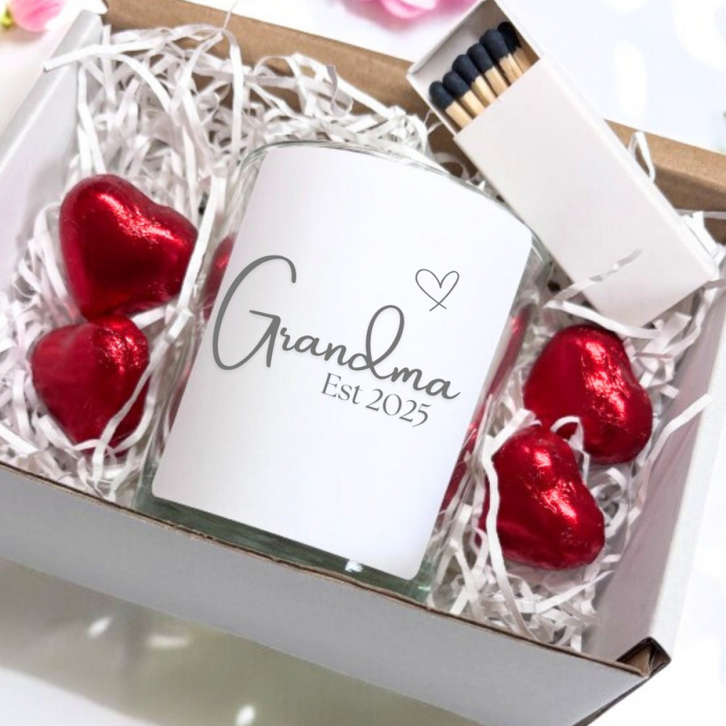 Grandma Est. 2025 Candle Gift Set |