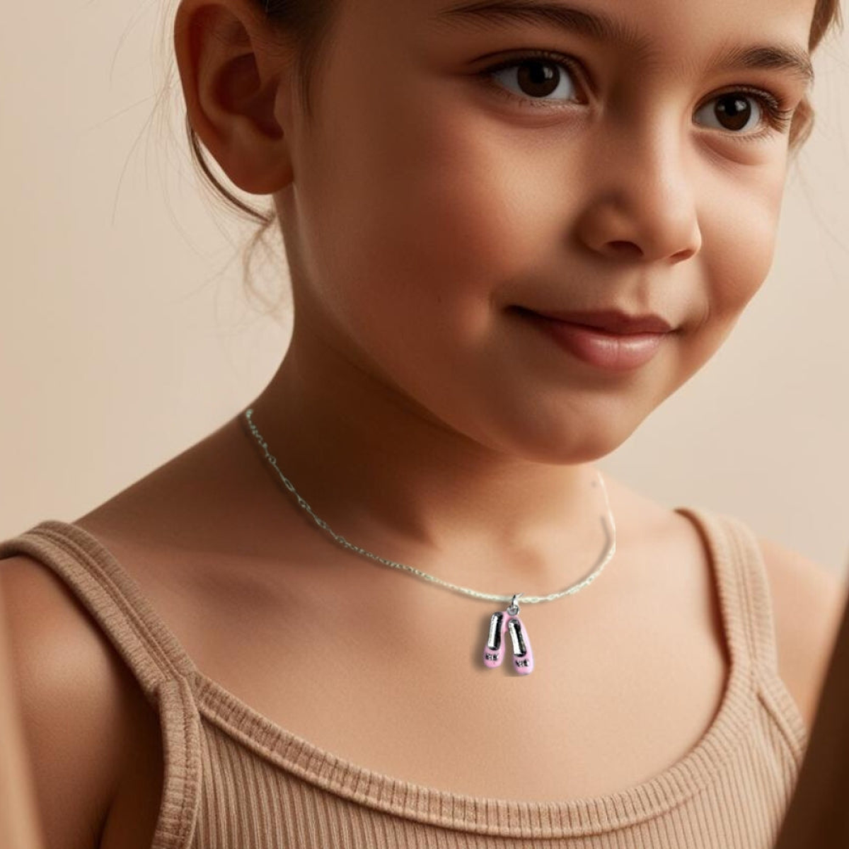 Ballet Shoes Necklace & Jewellery Box Gift Hamper