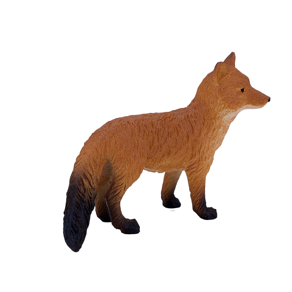 Red Fox Toy  Realistic Woodland Animal Model