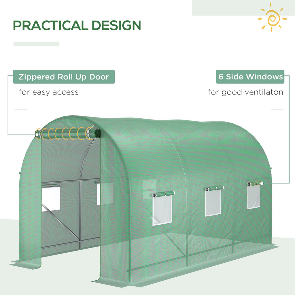 Walk-in Tunnel Greenhouse