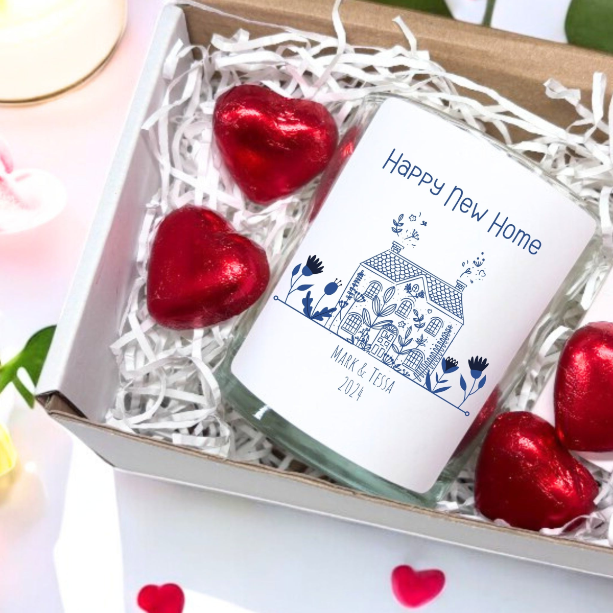 Happy New Home Candle Gift Set