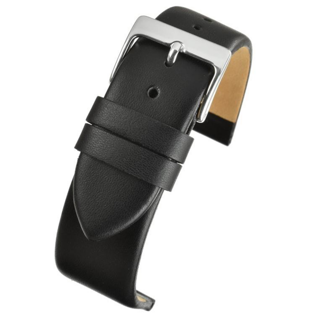 Black Calf Watch Strap 12mm