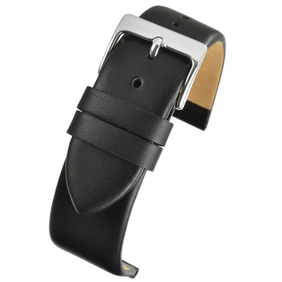 Black Calf Watch Strap 12mm