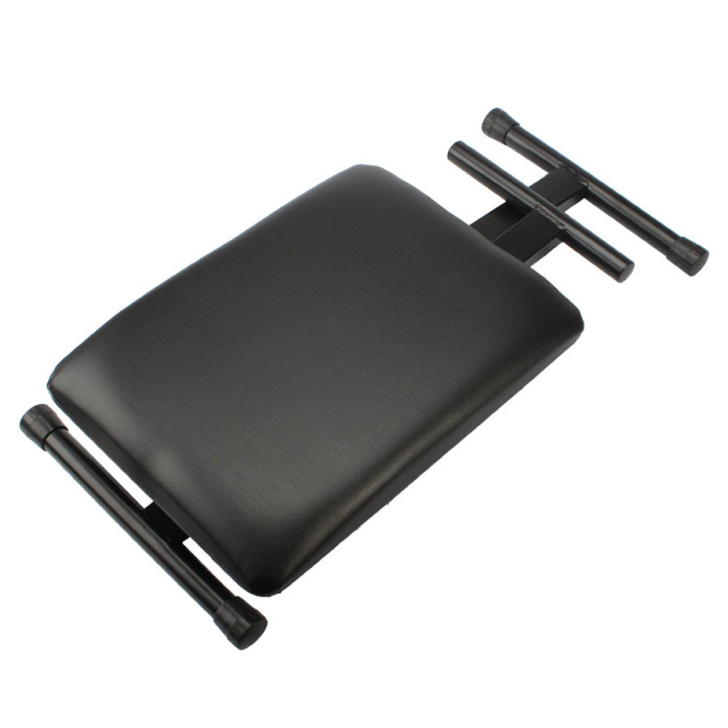 【Replace 53441860】 Adjustable Folding Piano Bench Stool Seat Black