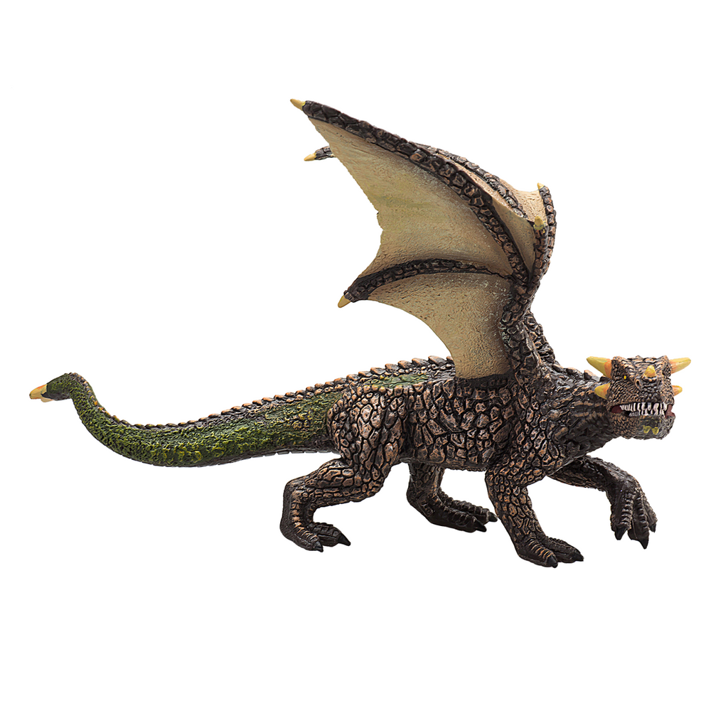Earth Dragon Toy  Realistic Fantasy Creature Figure