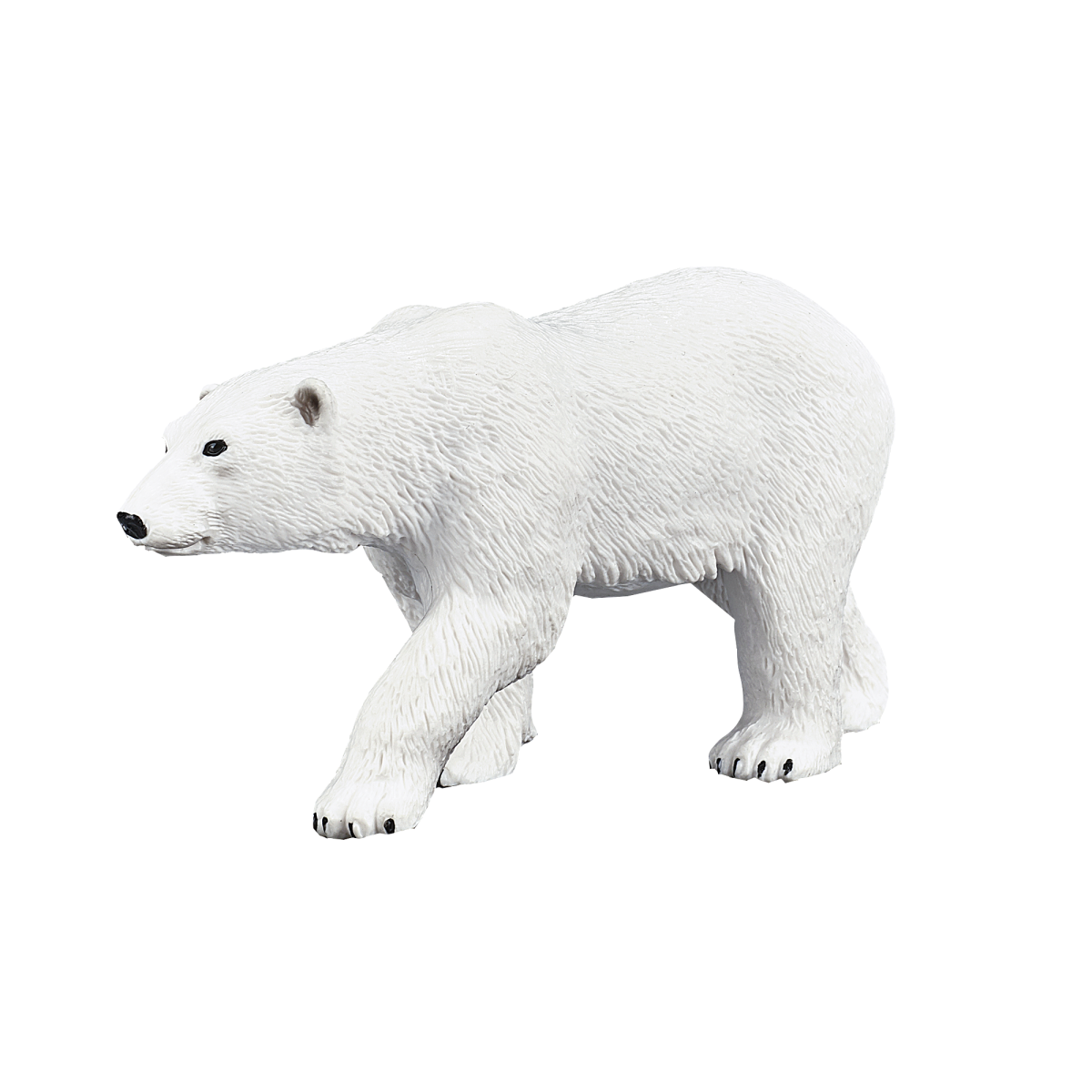 Polar Bear Toy Figure  Realistic Arctic Animal Model