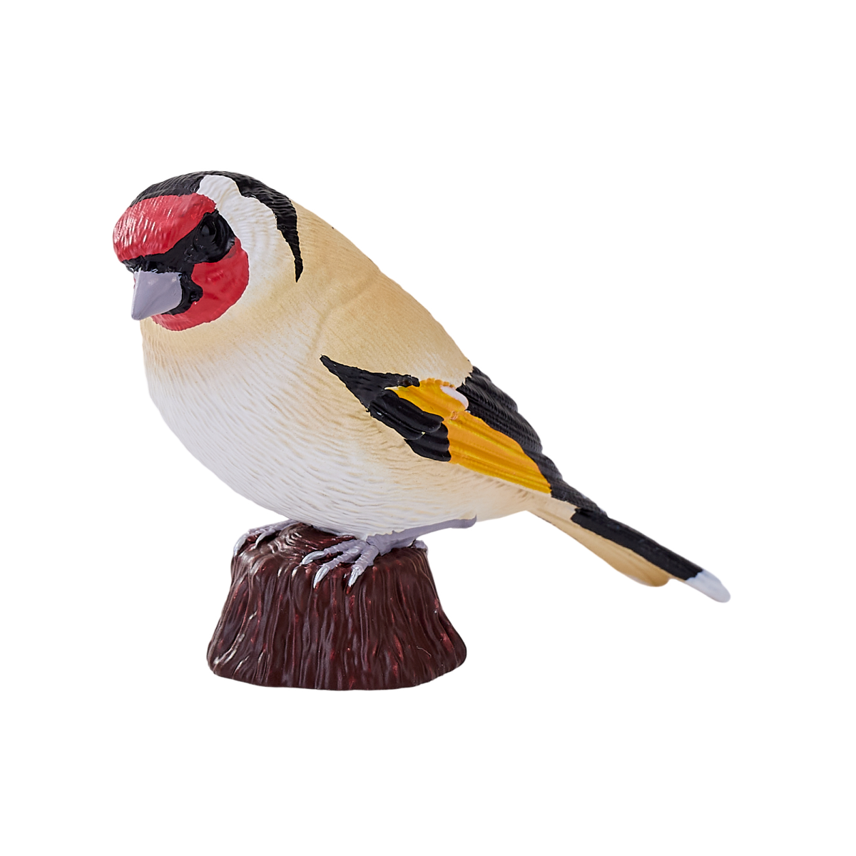 European Goldfinch Bird Toy  Realistic Wildlife Figure