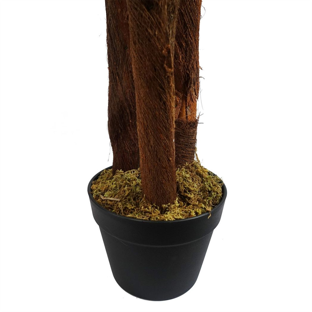 150cm Artificial Large Palm Tree with Natural Trunk