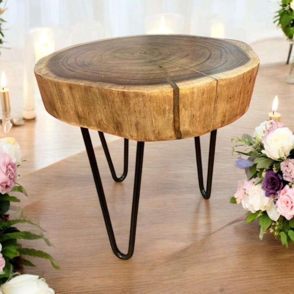 Elegant and Durable 40CM Wooden Round Stool
