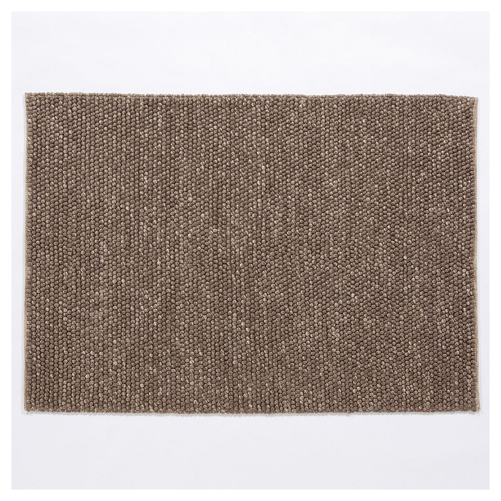 Delilah Wool Pebble 120x170cm Mottled Taupe Rug
