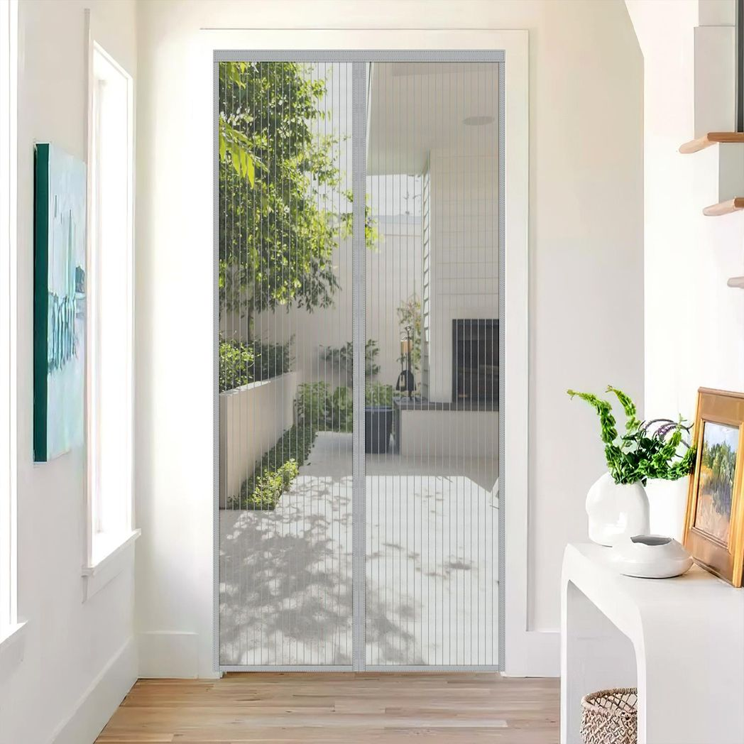 Vinsani Magnetic Screen Door Grey