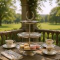 AcaciaHome Horseshoe 3 Tier Dessert Stand