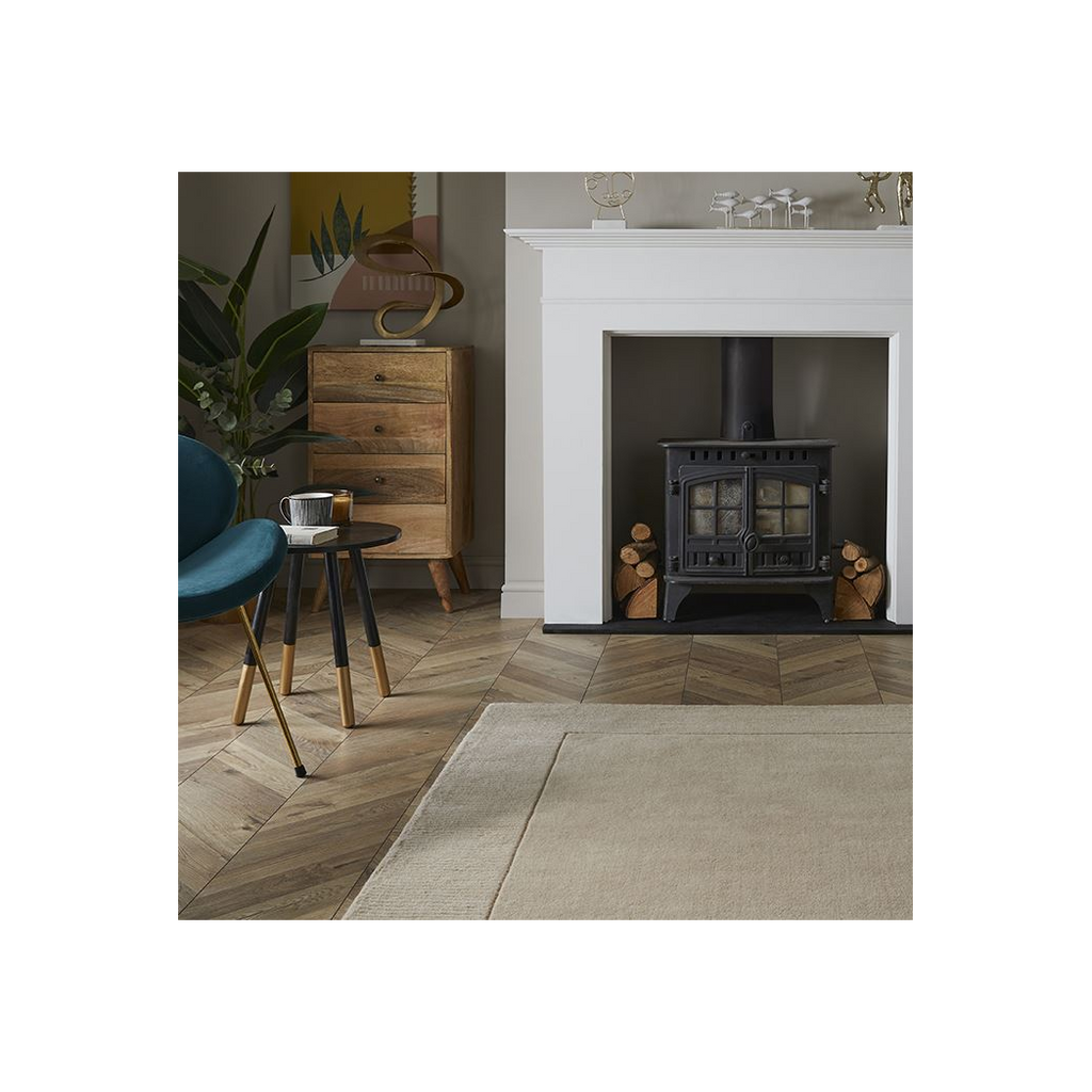 Esme Wool 120x170cm Cream Rug