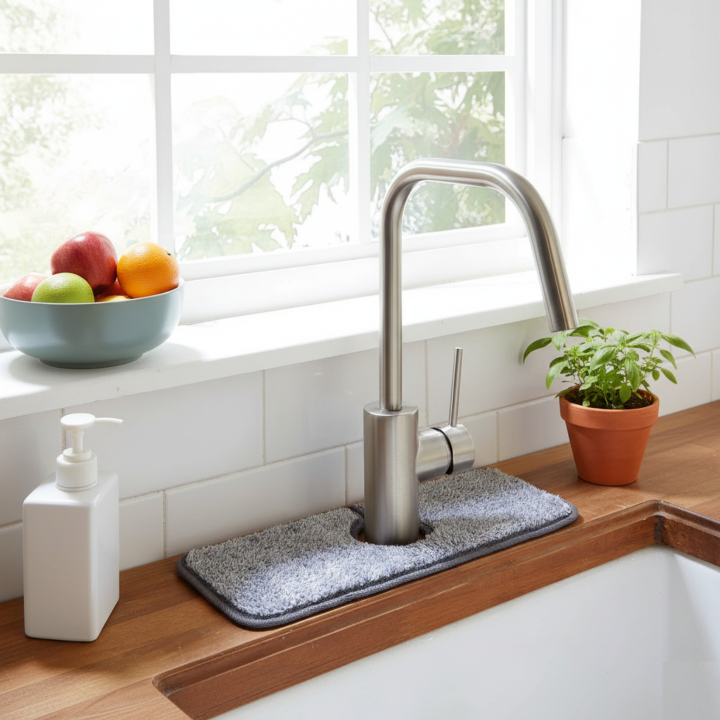 Set of 2 Tap Water Absorption Mat