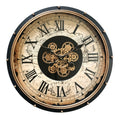 AcaciaHome 60cm Gear Wall Clock