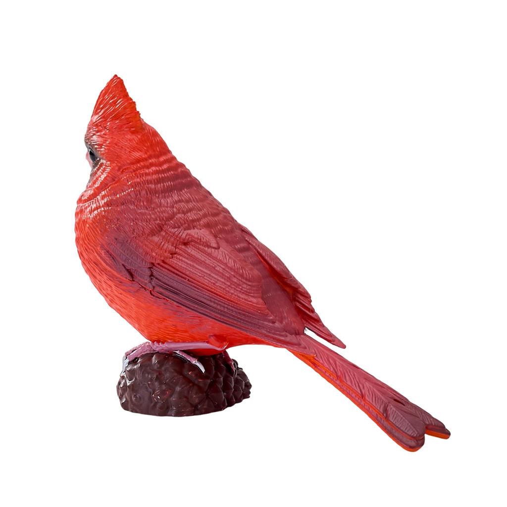 Red Cardinal Bird Toy  Realistic Wildlife Model