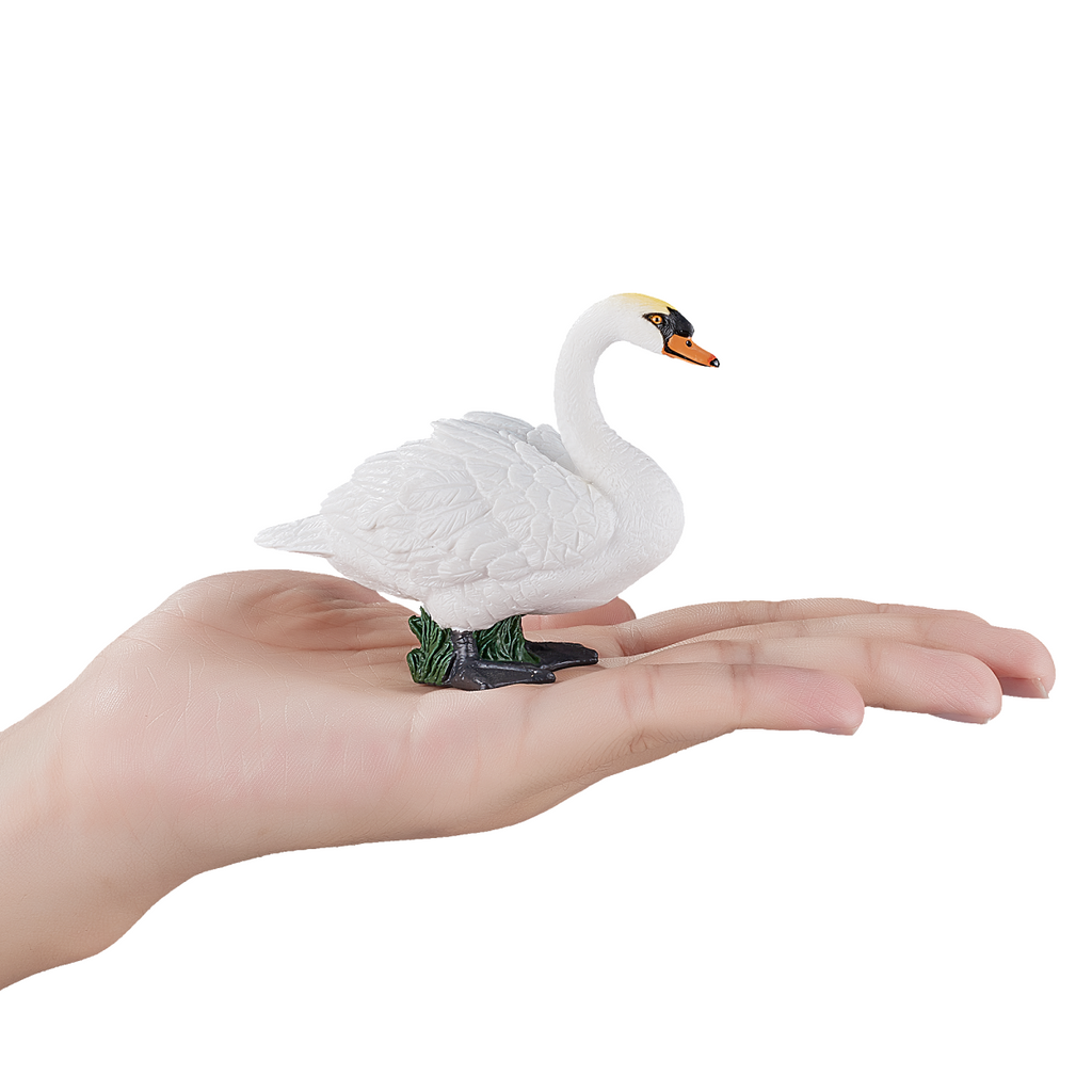 Mute Swan Toy  Realistic Water Bird Figure