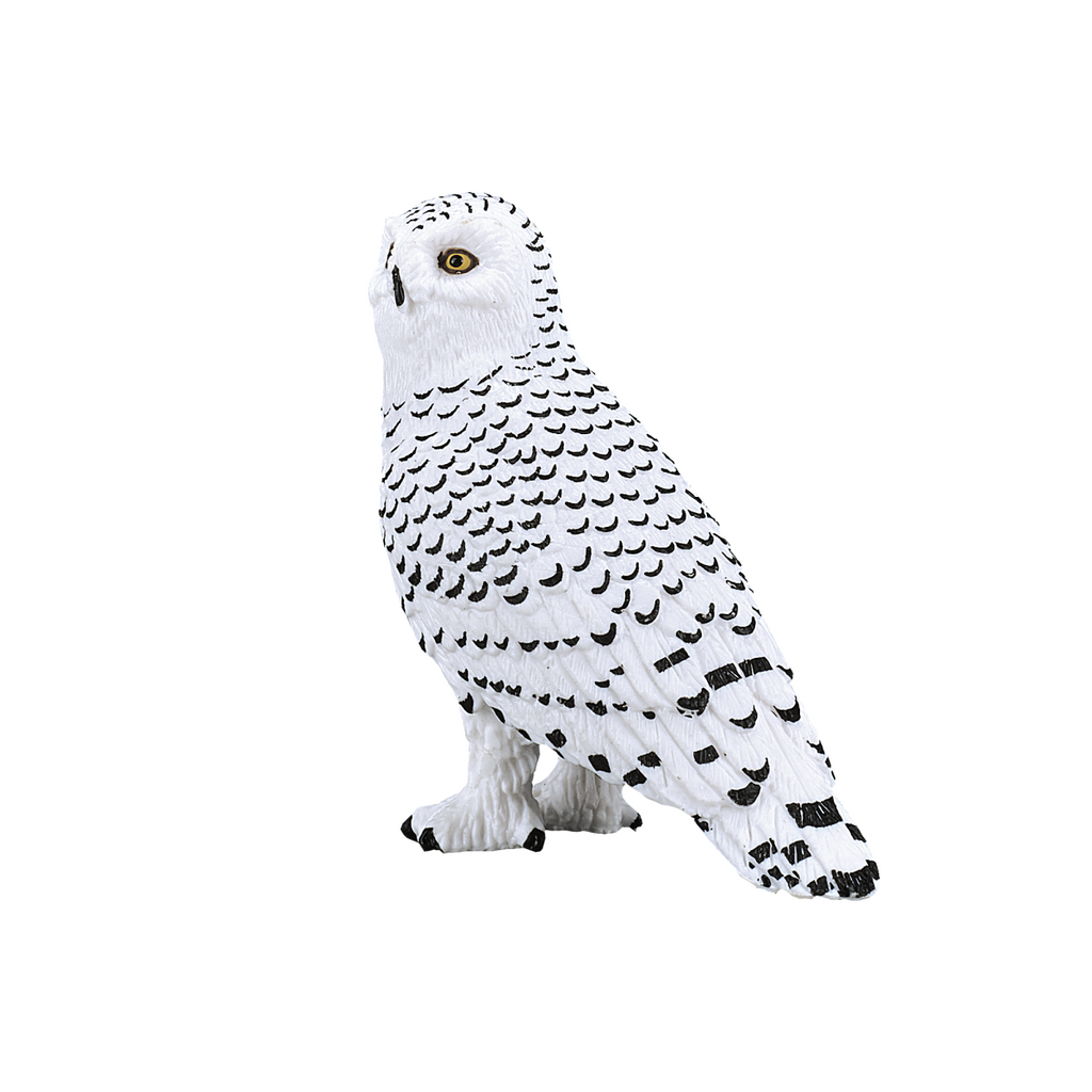 Snowy Owl Toy  Realistic Arctic Bird Model