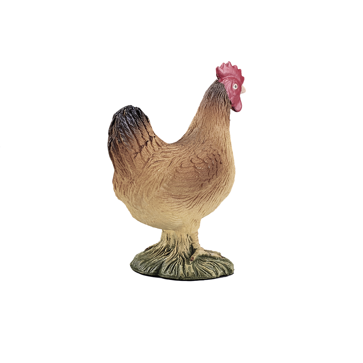 Hen Standing Toy  Realistic Farm Animal Figurine