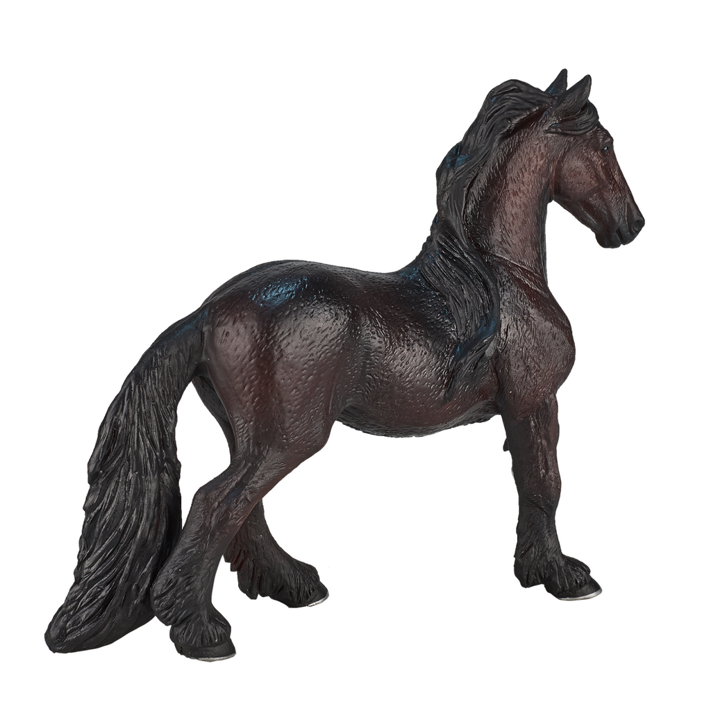 Friesian Mare Horse Toy  Realistic Equestrian Model