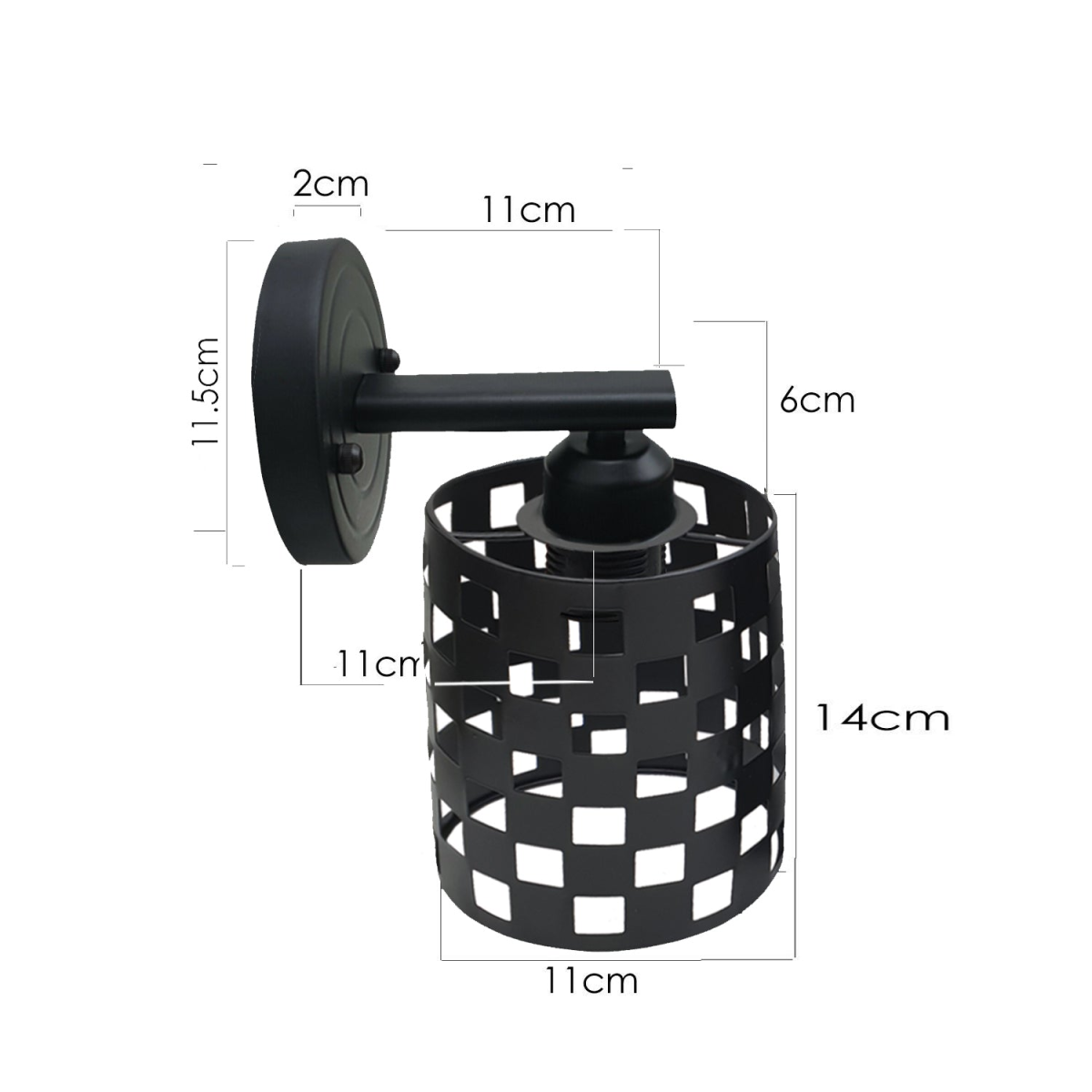 LEDSone Industrial Sconce Wall Light Modern Retro Lamp ~2569