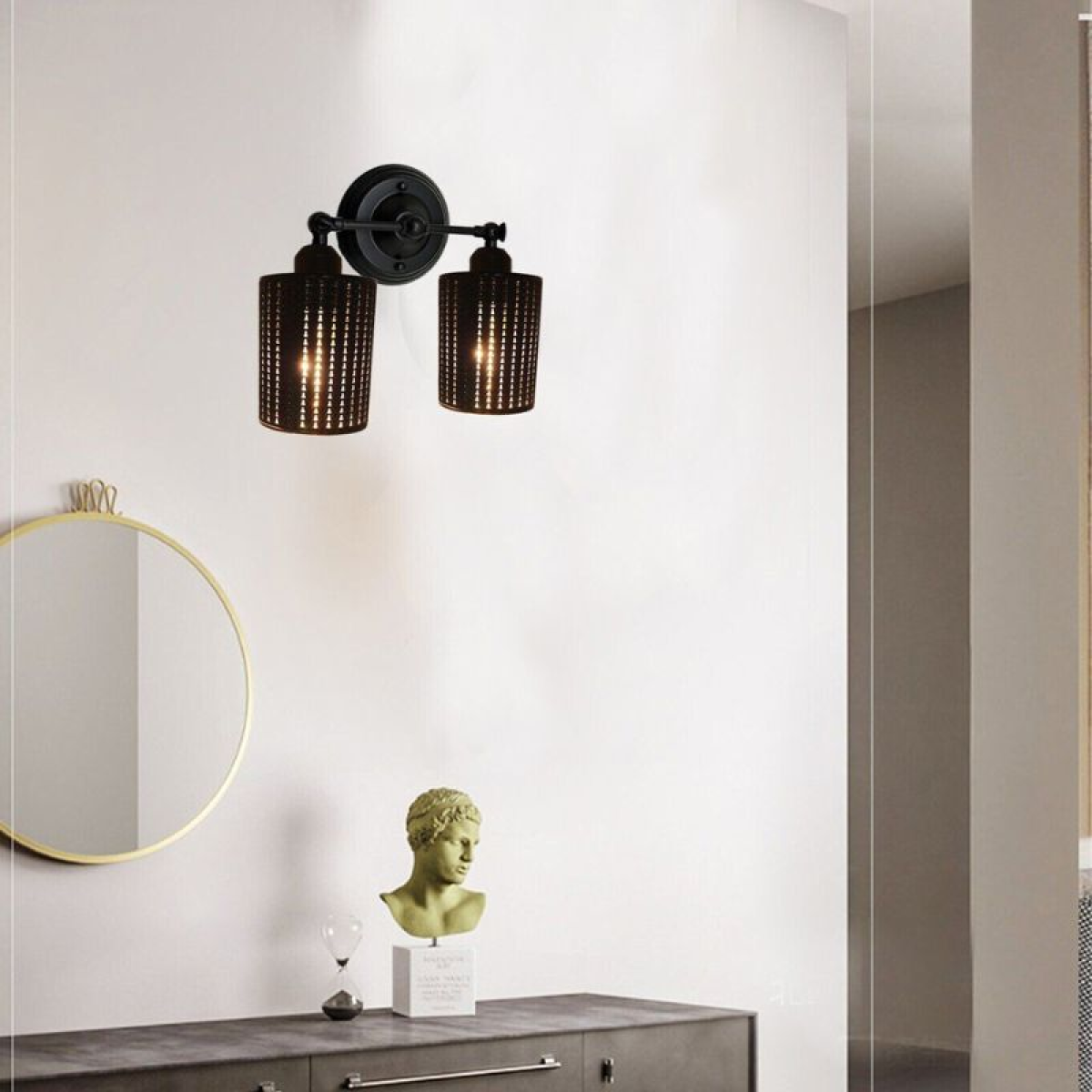 Antique Brass Wall Light For Living Rooms~2281