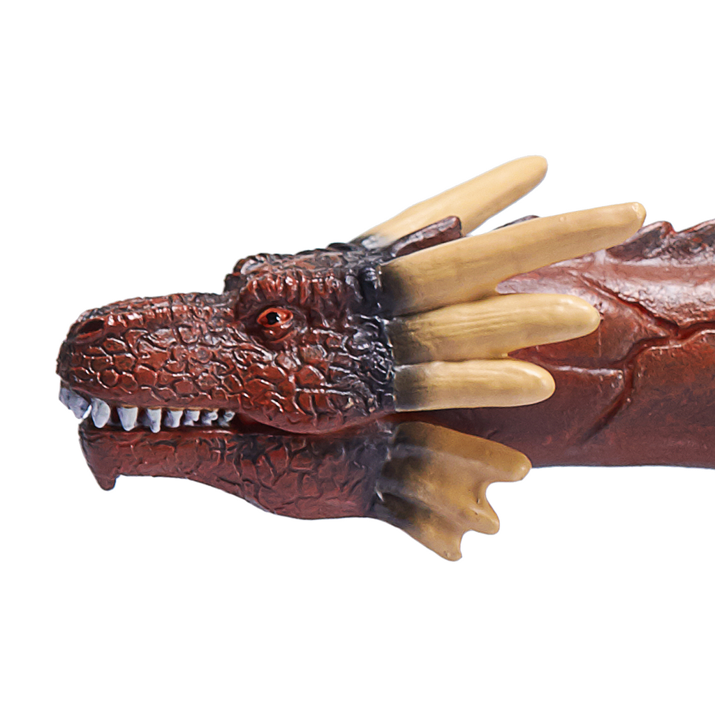 Fire Dragon Toy  Realistic Fantasy Creature Figure