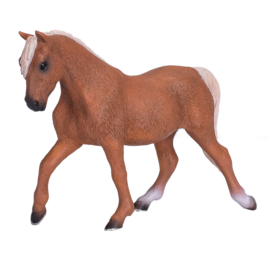 Morgan Stallion Palomino Toy  Realistic Horse Figurine