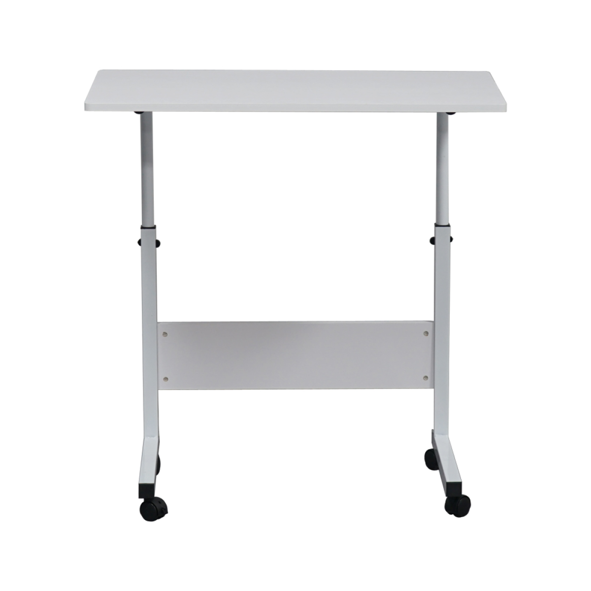 [Old code:92088120]Removable E1 15MM Chipboard & Steel Side Table with Baffle White L