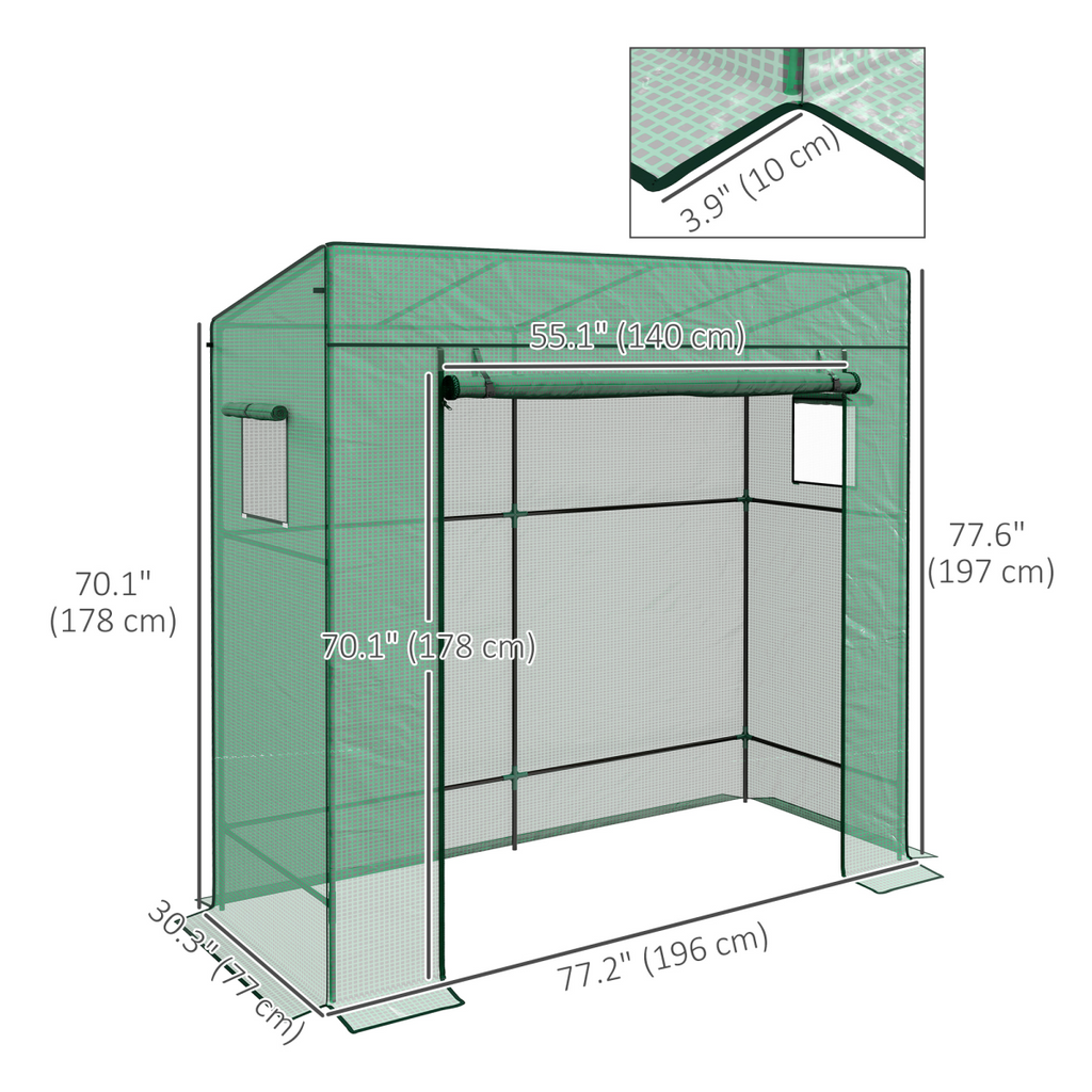 Mini Walk-in Greenhouse