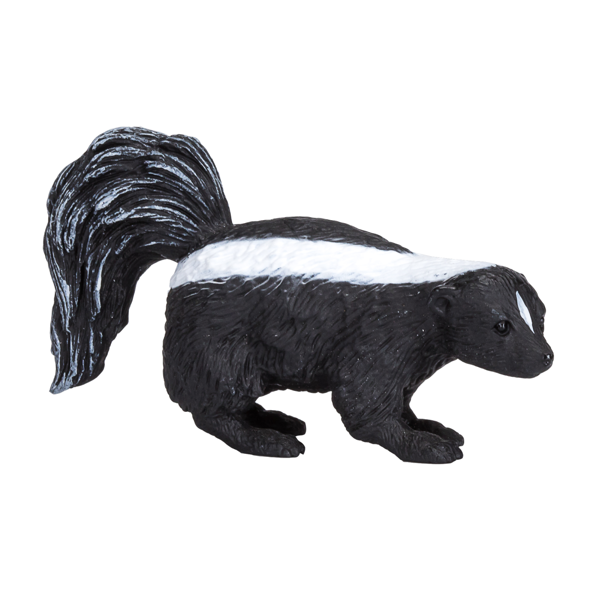 Skunk Toy  Realistic Woodland Animal Figurine