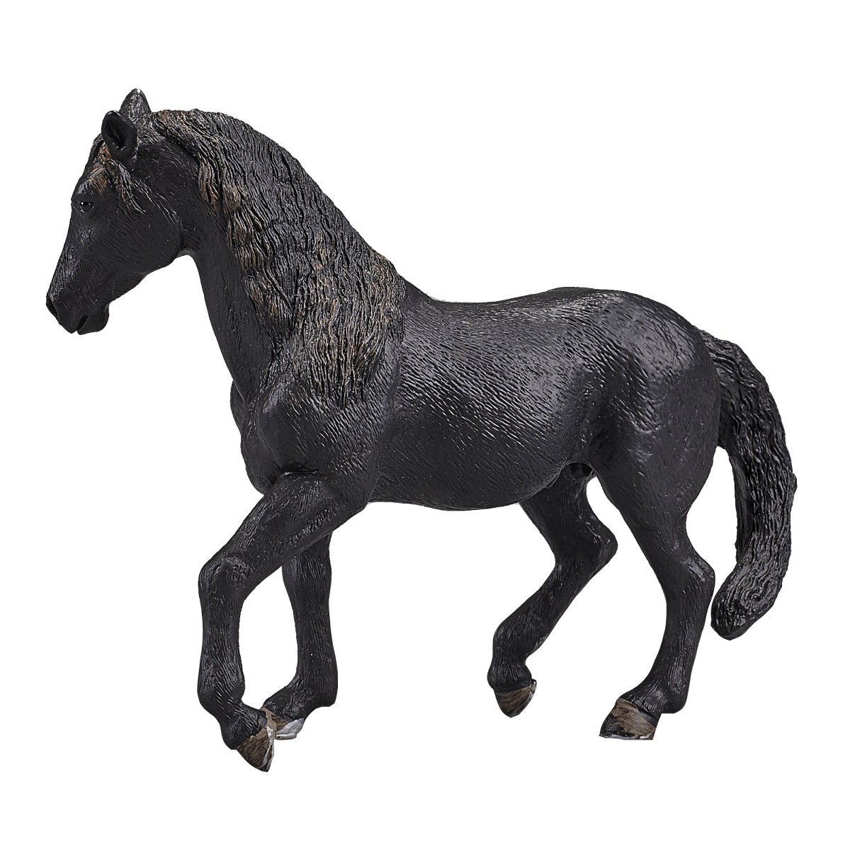 Andalusian Black Horse Toy  Realistic Equestrian Model