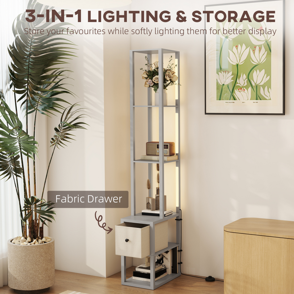 Bathroom Storage Cabinet-White